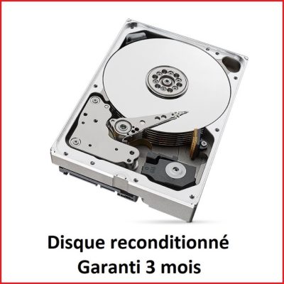Disque dur 3,5" 16TB - 7200rpm - SATA 6Gbps - 256MB - Seagate Ironwolf NAS reconditionné