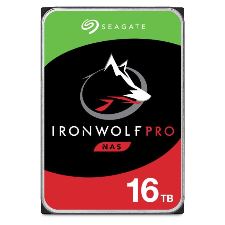 Disque dur Seagate IronWolf Pro – 3,5″ 16TB – 7200rpm – SATA 6Gbps – 256MB