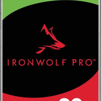 Disque dur Seagate IronWolf Pro – 3,5″ 20TB – 7200rpm – SATA 6Gbps – 512MB