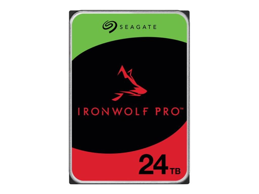 Disque dur Seagate IronWolf Pro – 3,5″ 24TB – 7200rpm – SATA 6Gbps – 512MB