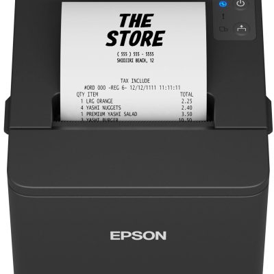 Epson TM-T20IV (102) : USB + SÉRIE + Ethernet, PS, BLK, EU