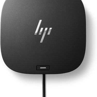 HP USB-C Dock G5 – Station d’accueil – Avec fil – USB 3.2 Gen 1 (3.1 Gen 1) Type-C – Noir (5TW10AA#ABB)