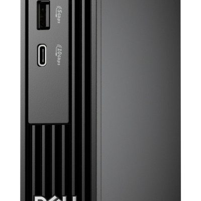 DELL Pro QCM1250 Intel® Core™ i5 i5-14500T 8 GB DDR5-SDRAM 512 GB SSD Windows 11 Pro Micro PC Mini PC Black 1YBO
