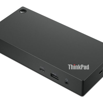 Lenovo 40AY0090EU station d’accueil Avec fil USB 3.2 Gen 1 (3.1 Gen 1) Type-C Noir
