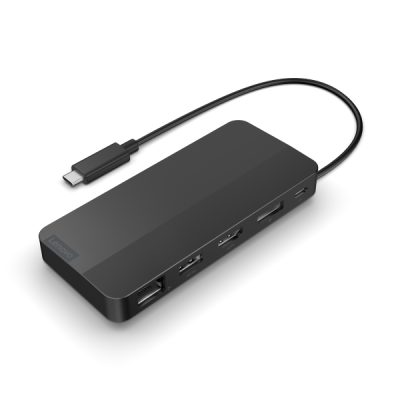 Lenovo 40B90100EU station d’accueil Avec fil USB 3.2 Gen 1 (3.1 Gen 1) Type-C Noir