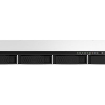 NAS assemblé QNAP Rack (1U) TS-464EU-8G 24TB (4x6TB) avec WD Red NAS