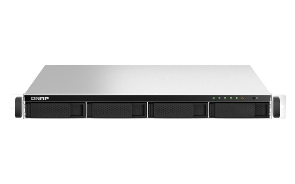 NAS assemblé QNAP Rack (1U) TS-464U-RP-8G 16TB (4x4TB) avec disques WD Red PRO