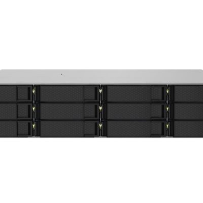 NAS assemblé QNAP Rack (2U) TS-1232PXU-RP-4G 96TB (12x8TB) avec Disques WD RED PRO