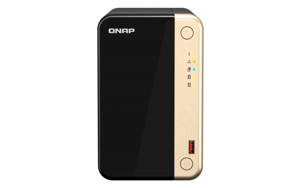 NAS assemblé QNAP Tour TS-264-8G 8TB (2x4TB)