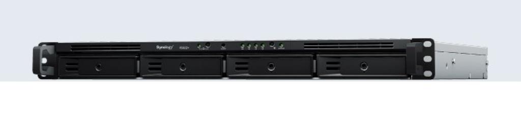 NAS assemblé Synology Rack (1U) RS822RP+ 32TB (4x8TB) avec Disques NS Synology