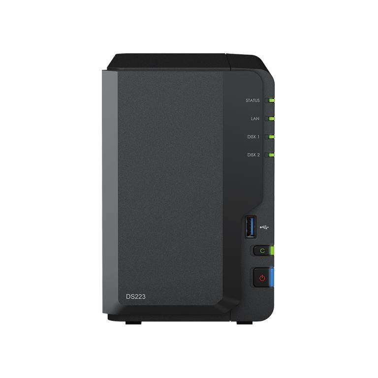 NAS assemblé Synology Tour DS223 4TB (2x2TB)