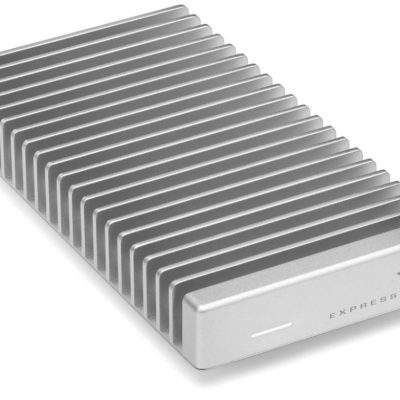 OWC Express 1M2 – Boîtier 1 emplacement M.2 NVMe – USB4 40Gbps (câble 0.3m USB-C inclus)
