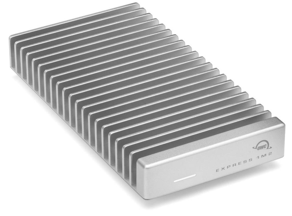 OWC Express 1M2 – Boîtier 1 emplacement M.2 NVMe – USB4 40Gbps (câble 0.3m USB-C inclus)