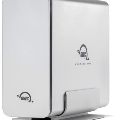 OWC Express 4M2 – 4 emplacements m.2 NVMe – 1x USB4 / TB5 40Gbps – Raid Capable