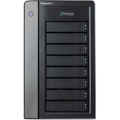 Promise Pegasus M4, boitier nu, 2* Thunderbolt/USB 3.1 gen2 (port2) – Adaptateur secteur