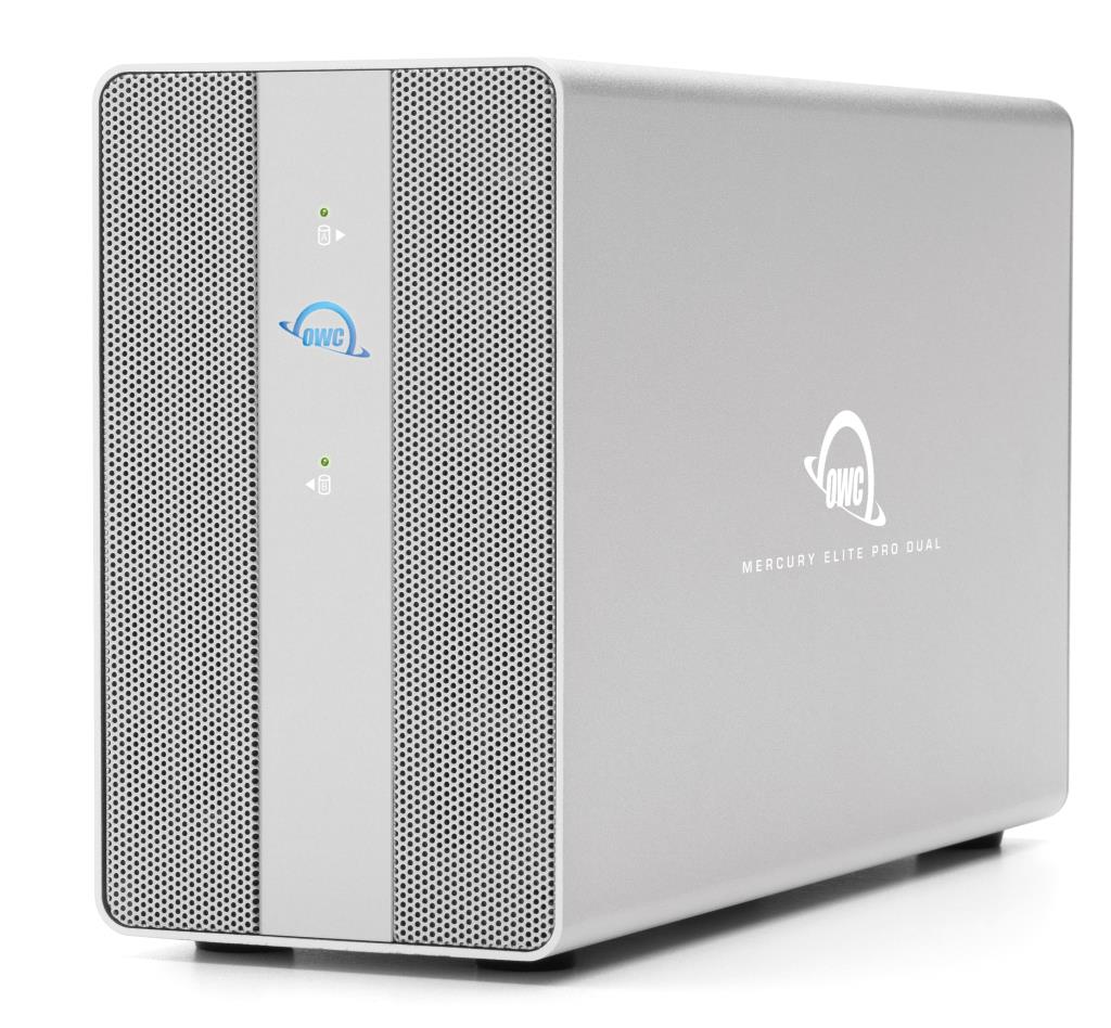 Solution de stockage Pro SQP – OWC Mercury Elite Pro Dual 48TB (2x24TB) – RAID 0/1