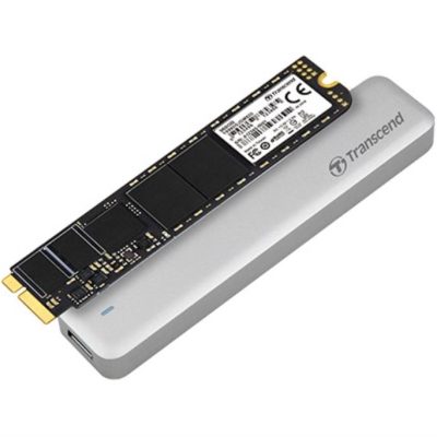SSD Transcend JetDrive 520 – Kit carte SATA 480GB + boîtier – Pour MBA mi-12
