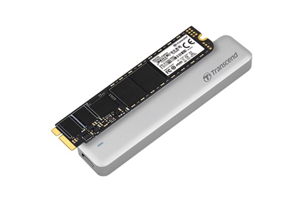 SSD Transcend JetDrive 520 – Kit carte SATA 480GB + boîtier – Pour MBA mi-12