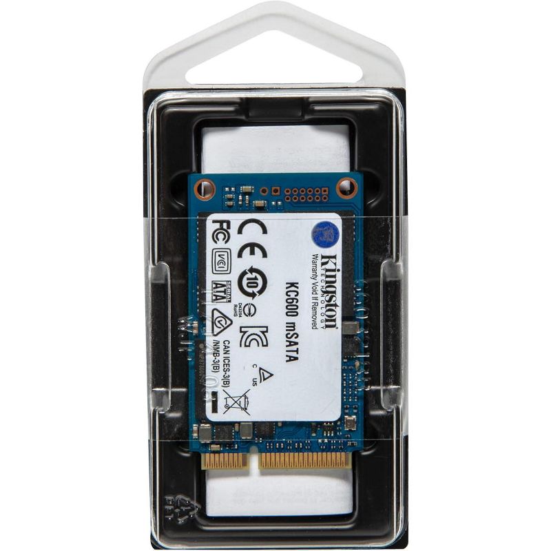 Kingston Technology 256G SSD KC600 SATA3 mSATA – Image 2