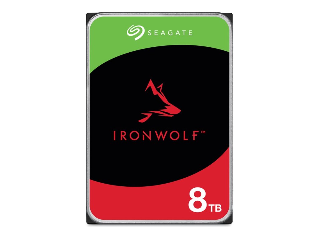 Disque dur Seagate IronWolf NAS - 3,5" 8TB - 5400rpm - SATA 6Gbps - 256MB