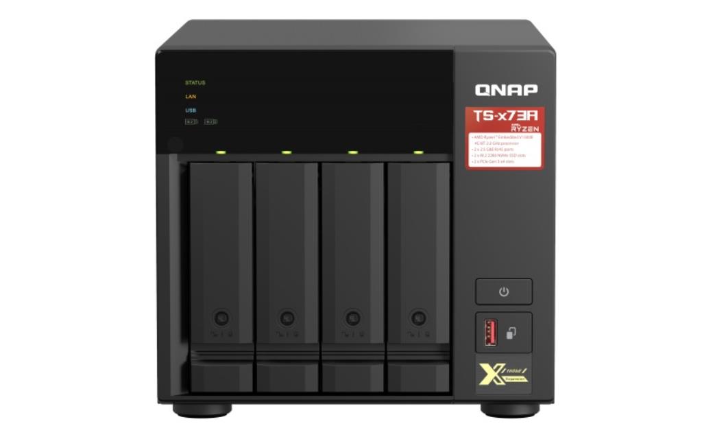 NAS assemblé QNAP Tour TS-473A-8G 8TB (4x2TB)