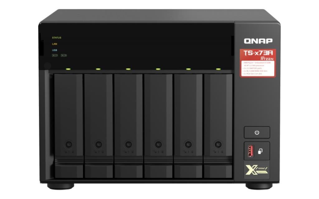 NAS assemblé QNAP Tour TS-873A-8G 144TB (8x18TB)
