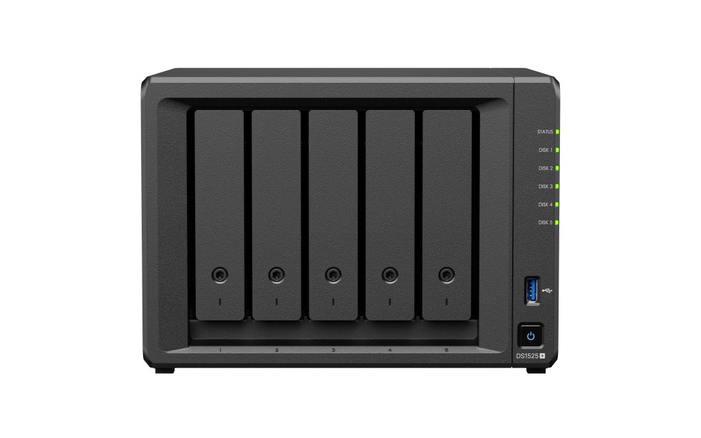 NAS assemblé Synology Tour DS1525+ 100TB (5x20TB)