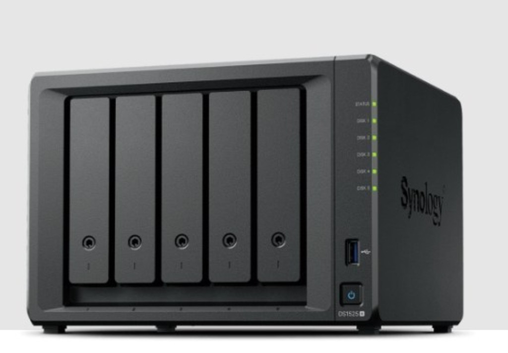 NAS assemblé Synology Tour DS1525+ 60TB (5x12TB)