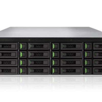 NAS QSAN Rack 3U 90-N8016R00-EU 160TB (16 x 10 TB) Disque RED PRO