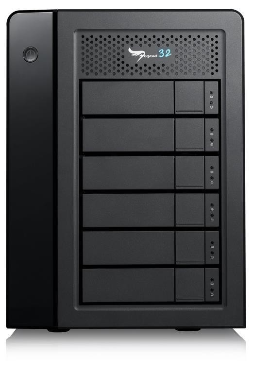 Promise PEGASUS 32 R6 36TB (6x6TB) assemblé